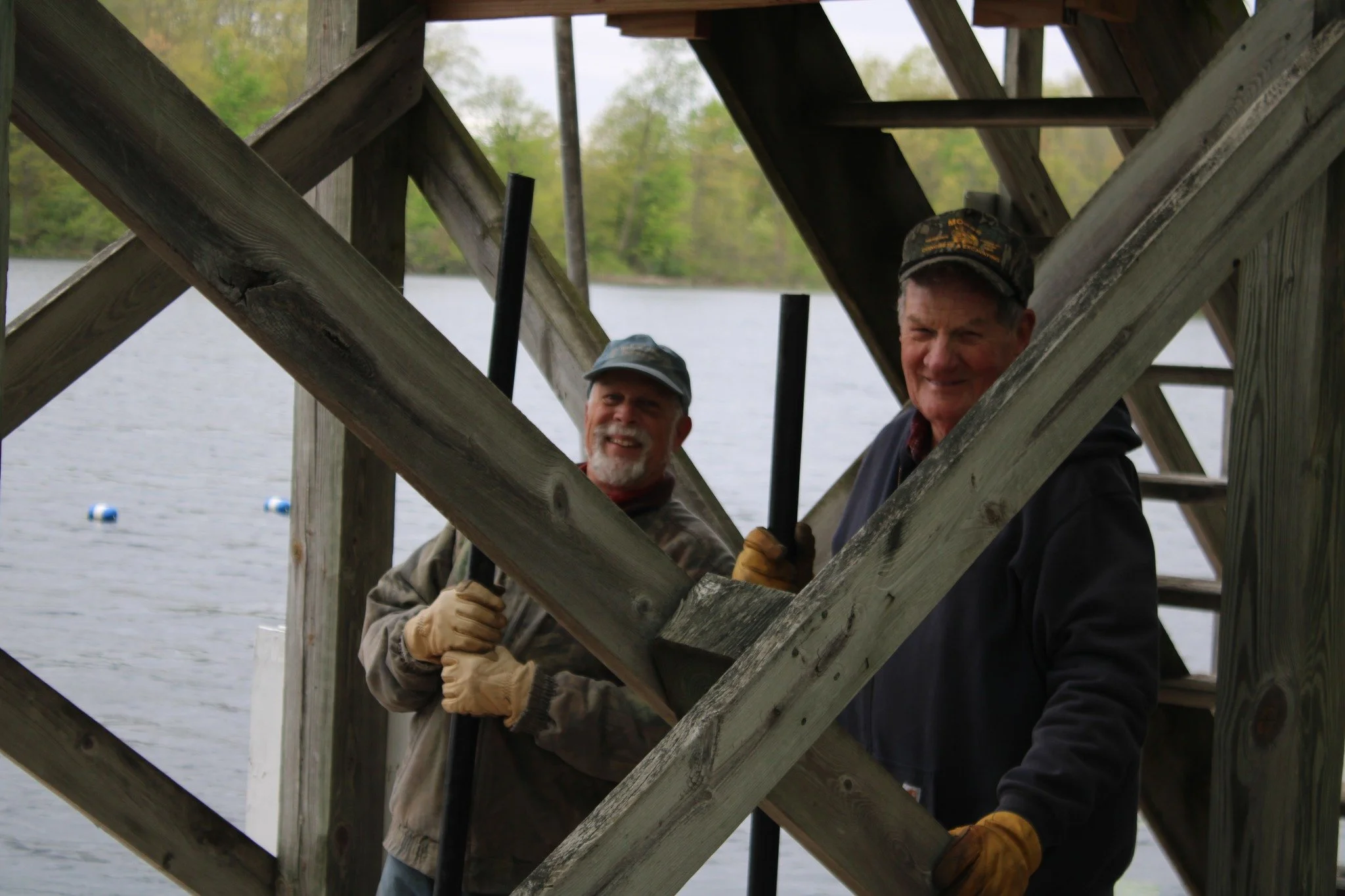 THANK YOU to all our lovely volunteers for coming out to spring work week last week. We had a productive week despite the cold and got over 130 projects finished. We appreciate all who came out to help us get camp in order for the summer season ahead