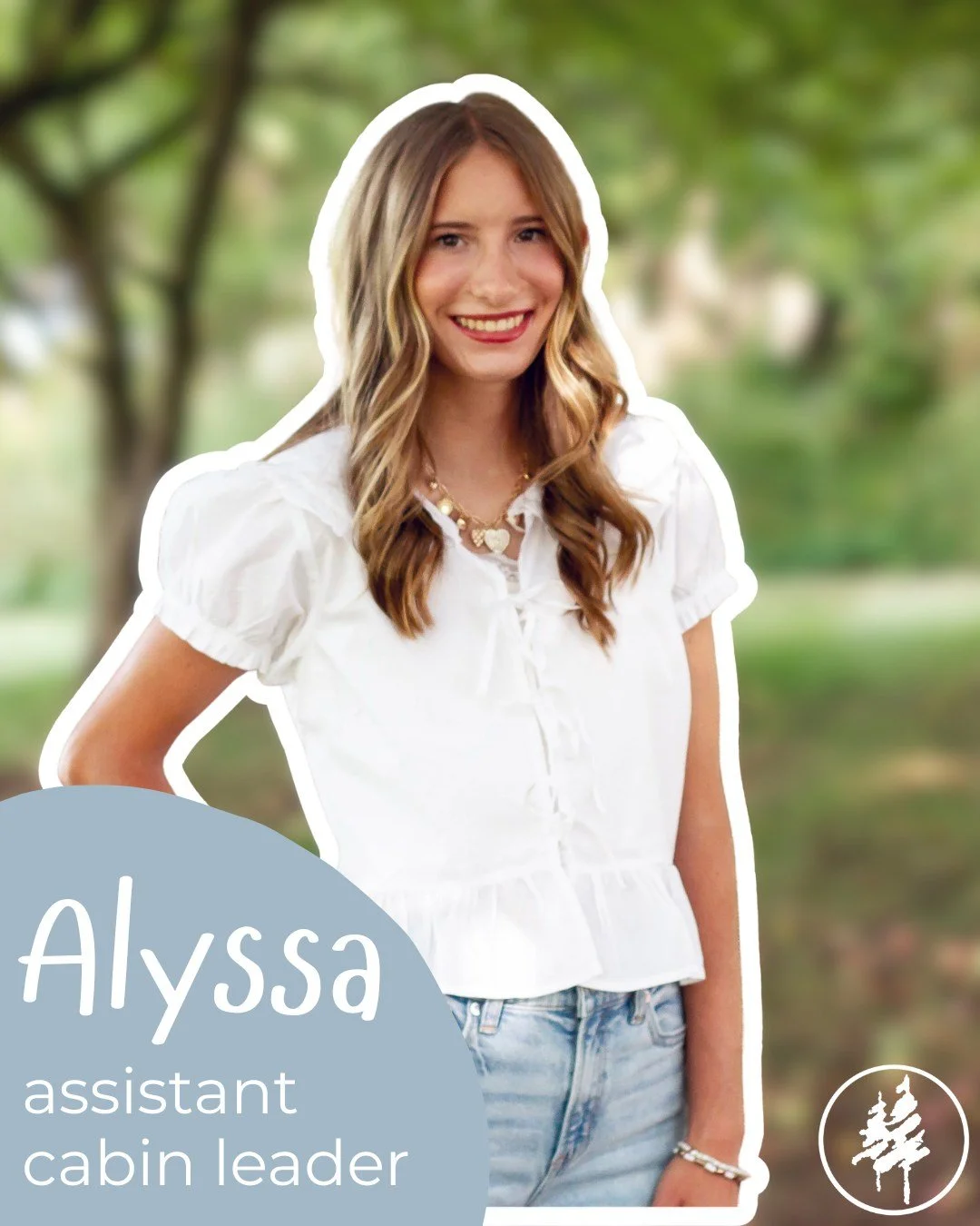 There's more 2026 summer staff to meet!! 🤩

💎 Meet Alyssa, joining us for her first summer at camp as an assistant cabin leader!

🔸 Meet Amiya! This will be her first summer on staff as an assistant cabin leader, but she has been coming to camp fo