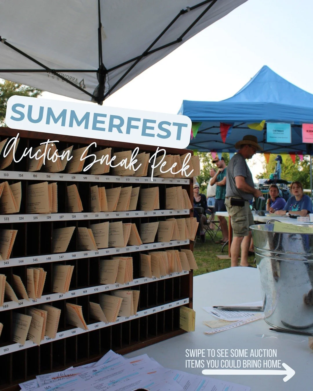 🔆 Summerfest is in less than two weeks, on Saturday, June 6! Take a look at some of our auction items that you could take home! ⬆️

Find more Summerfest information in the link in bio!