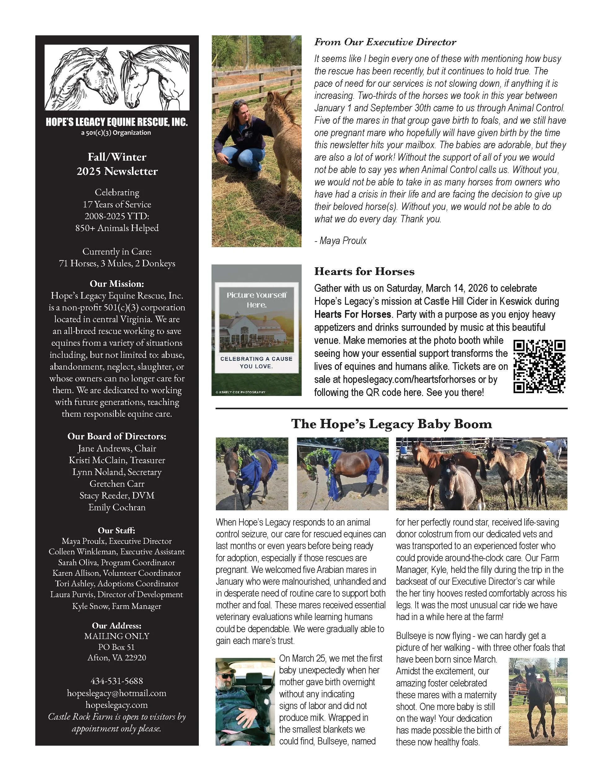 Fall 2025 Newsletter