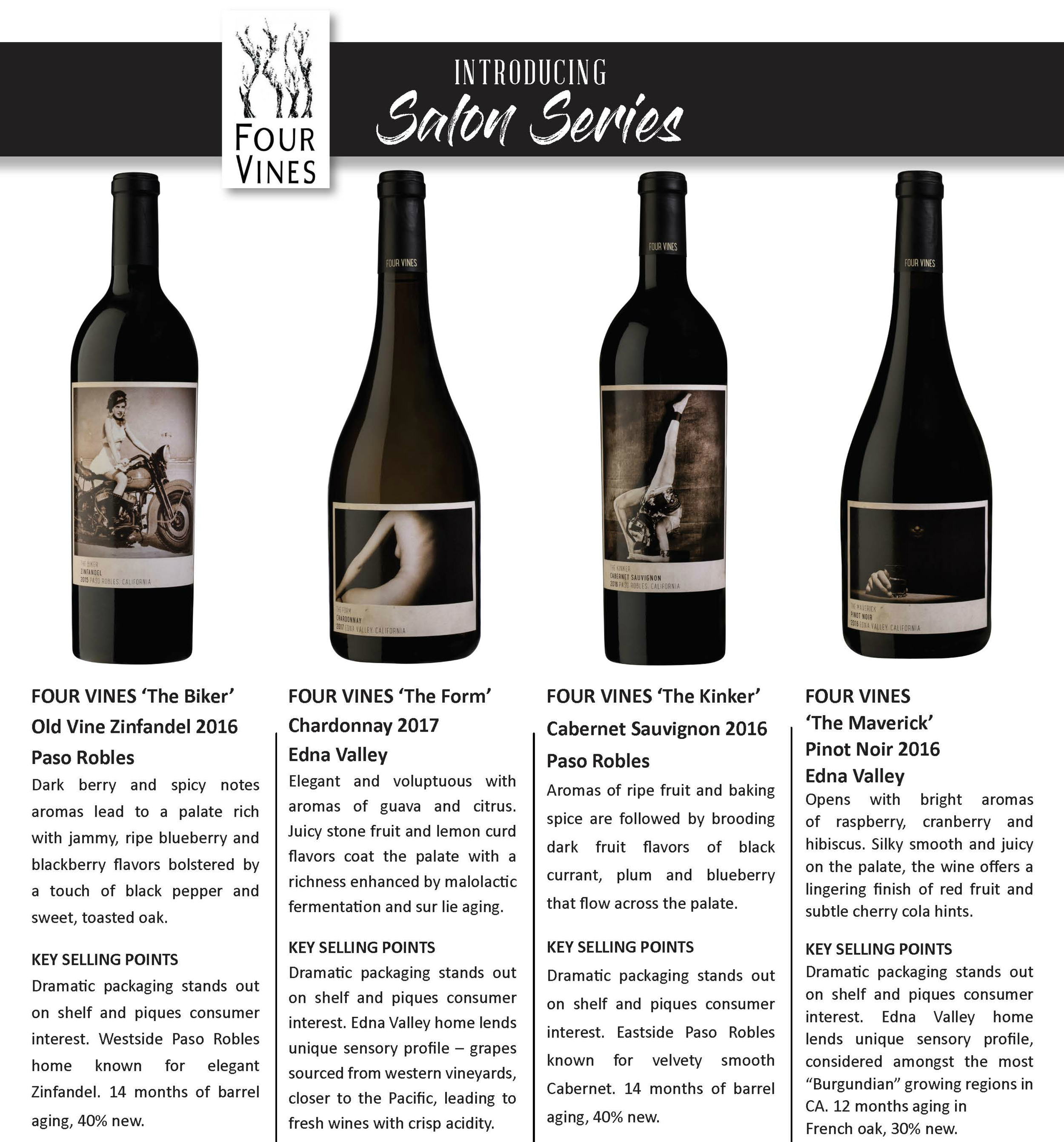 Introducing Four Vines Salon Series