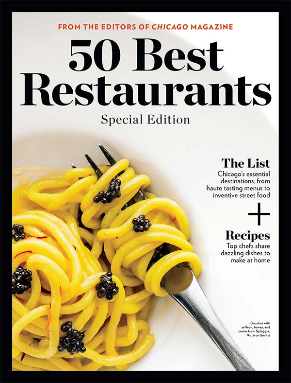 Chicago Magazine 50 Best Restaurants Issue