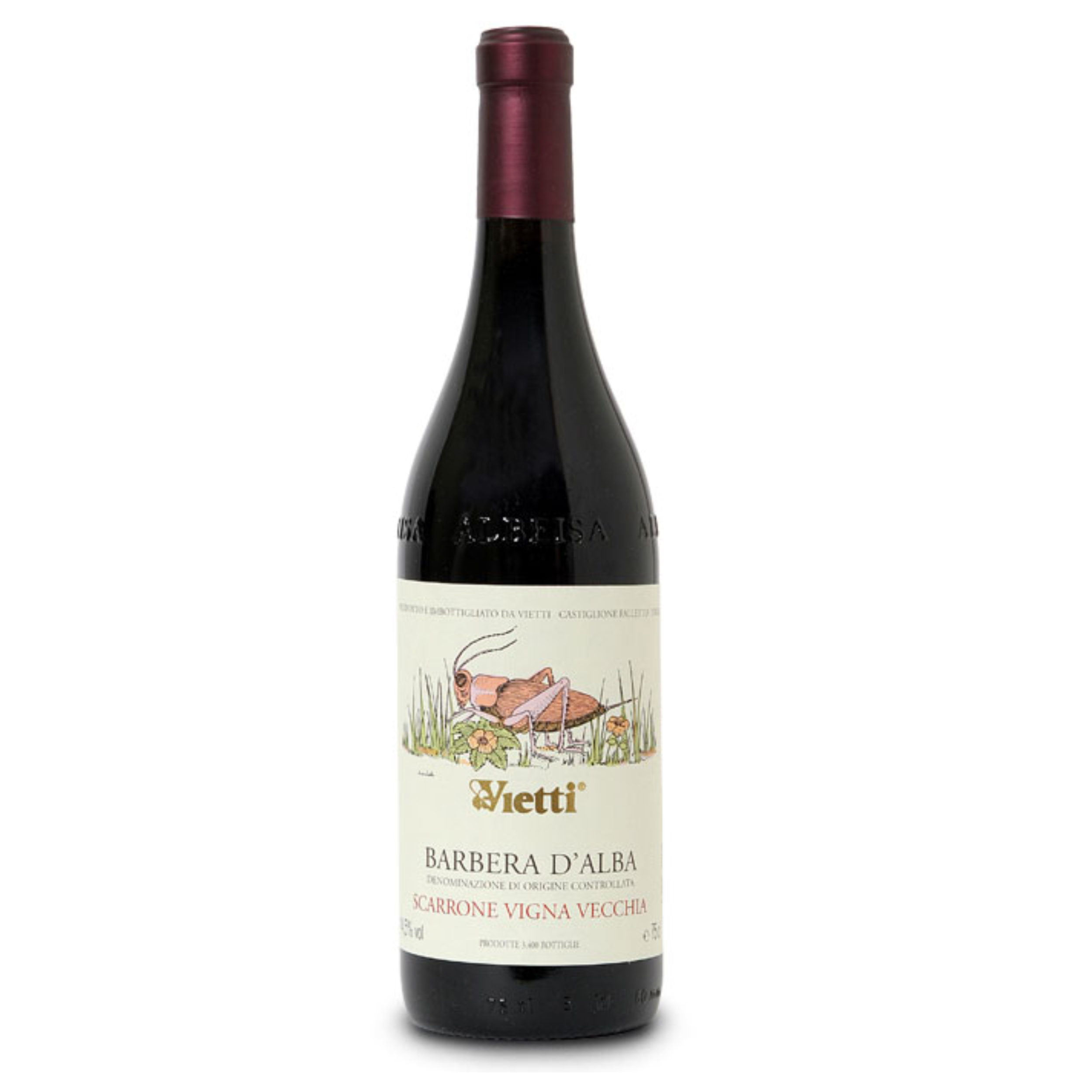 Barbera d’Alba Vigna Vecchia Scarrone 2016