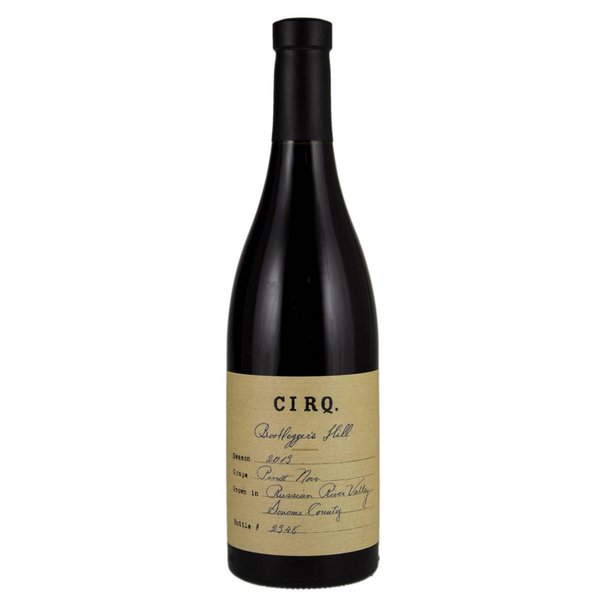 2015 Pinot Noir “Bootlegger’s Hill”