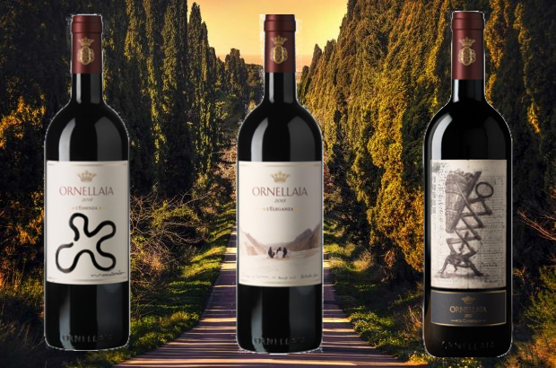A taste of Bolgheri: Ornellaia wine 1990-2016