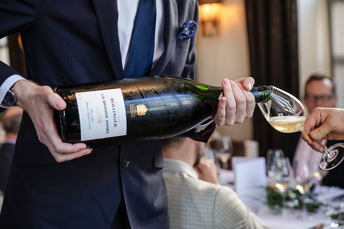 Vintus Launches Bollinger 2008 La Grande Année Champagne