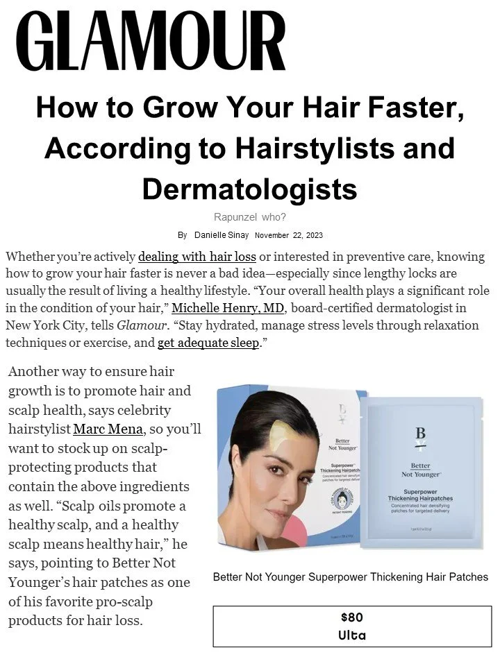 Better Not Younger in Glamour.JPG