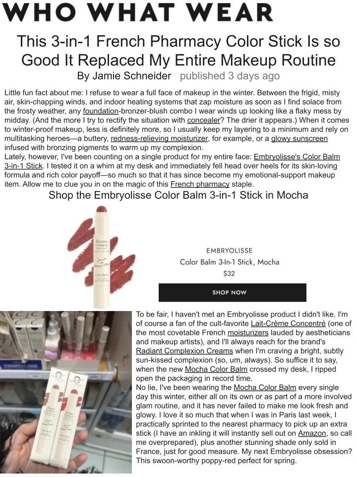 Embryolisse in Who What Wear.jpg