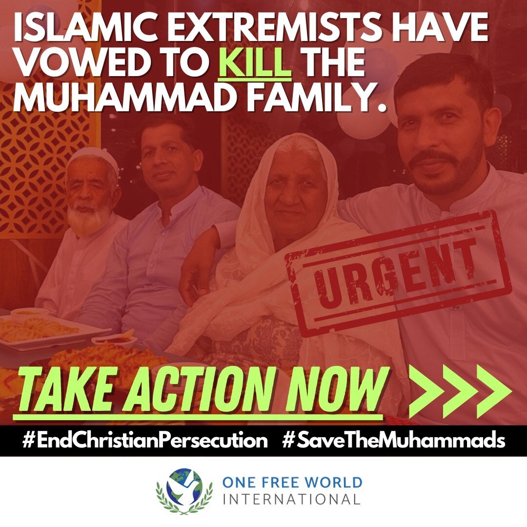 Raza converted from Islam to Christianity and ever since radical Islamists in Pakistan have been physically attacking him and his family.

Join over 3000 people calling for on Canada to grant the family asylum.
https://ofwi.org/petition-rescue-razas-
