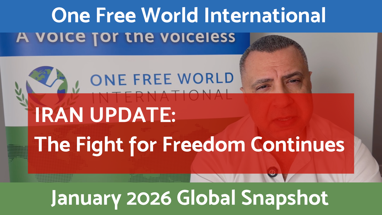      

 
   Report from the ground in Iran | OFWI Global Snapshot - January 2026  Rev. Majed El Shafie reveals the on-the-ground reality OFWI's team is reporting from Iran and provides an update on OFWI's work in Syria in this month’s OFWI Global Sna