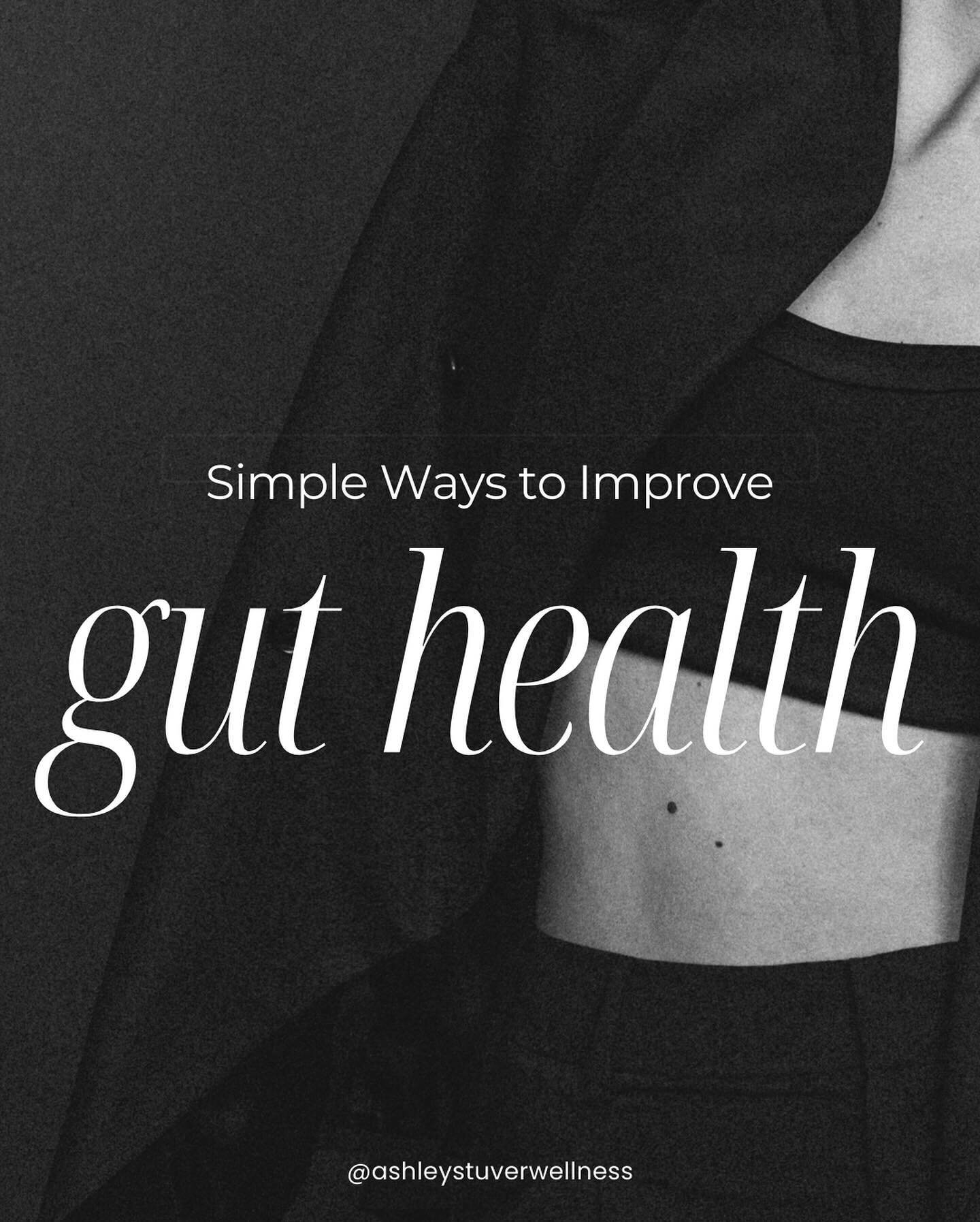 Simple tips to implement into your routine for a healthier gut. ✨

holistic health, wellness, gut microbiome, probiotics, digestive health

#FunctionalNutrition #DigestiveWellness #GutMicrobiome #IBS #GutHealing #Digestion