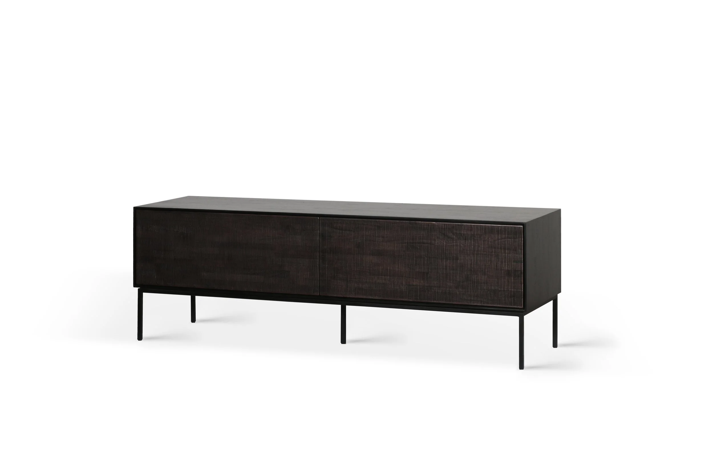 12255 Teak Grooves TV cupboard - 1 door - 1 drawer_p.JPG