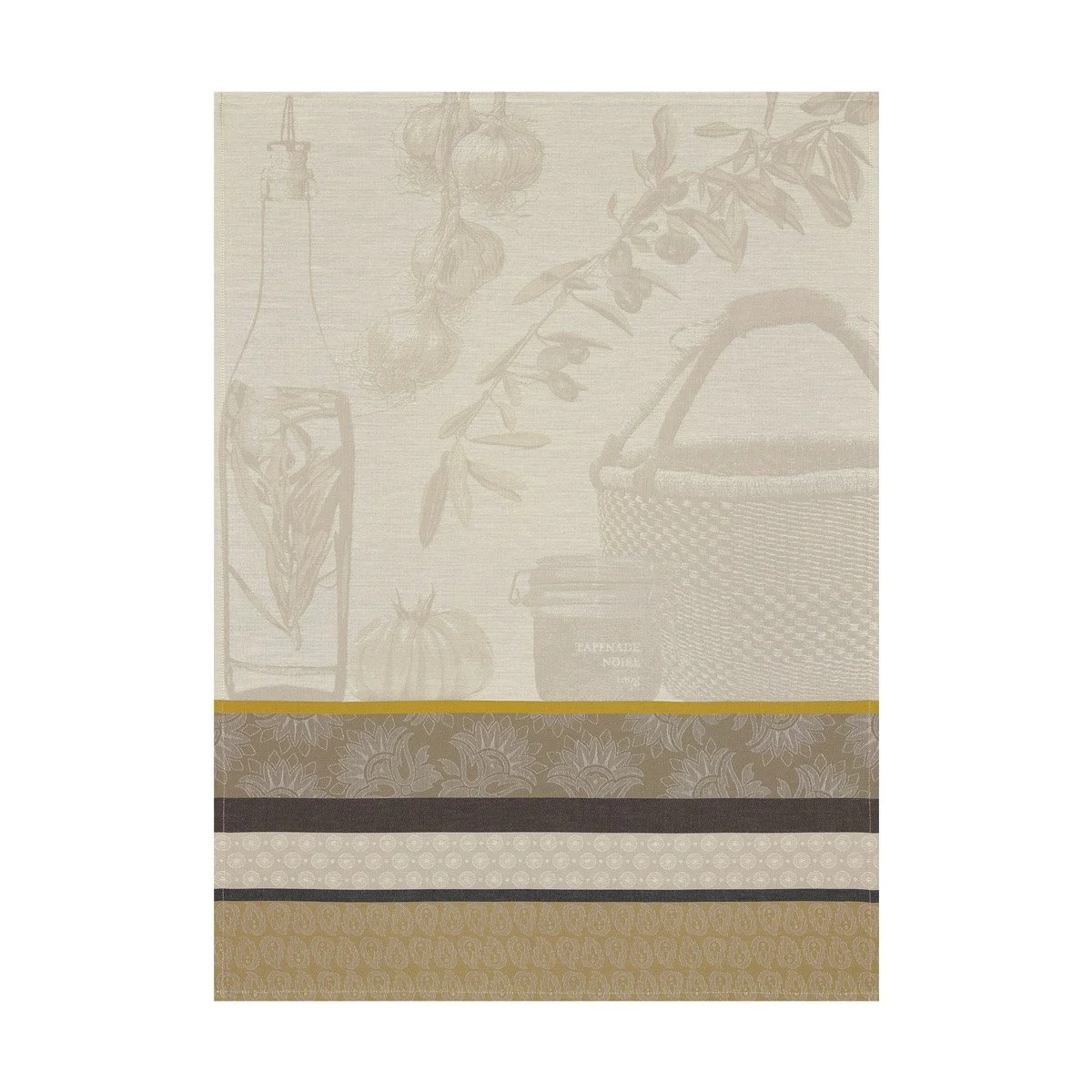 Saveurs de Provence Beige Kitchen Towel