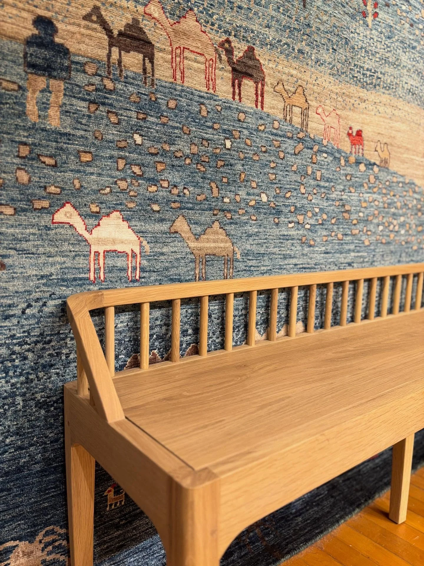💕 Nomadic rugs 💕 oak bench🥰 TGIF 🎉Please visit us in our State College showroom.⁠ ⁠ ⁠

#shoplocal⁠ #shopsmall #naturalfurniture⁠ ⁠#scandinaviandesign⁠  #nordicliving⁠ #hyggehome #boalsburgpa #boalsburg #centrecountypa #statecollege⁠ #statecollege