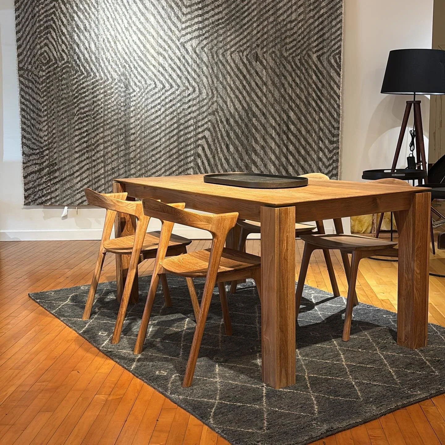 Expandable teak dining table is also available in French white oak. Please visit us in our State College showroom.⁠ ⁠ ⁠

#statecollege⁠ #lewisburgpa⁠ ⁠#altoona⁠ ⁠ #hollidaysburg⁠ ⁠ #williamsportpa⁠