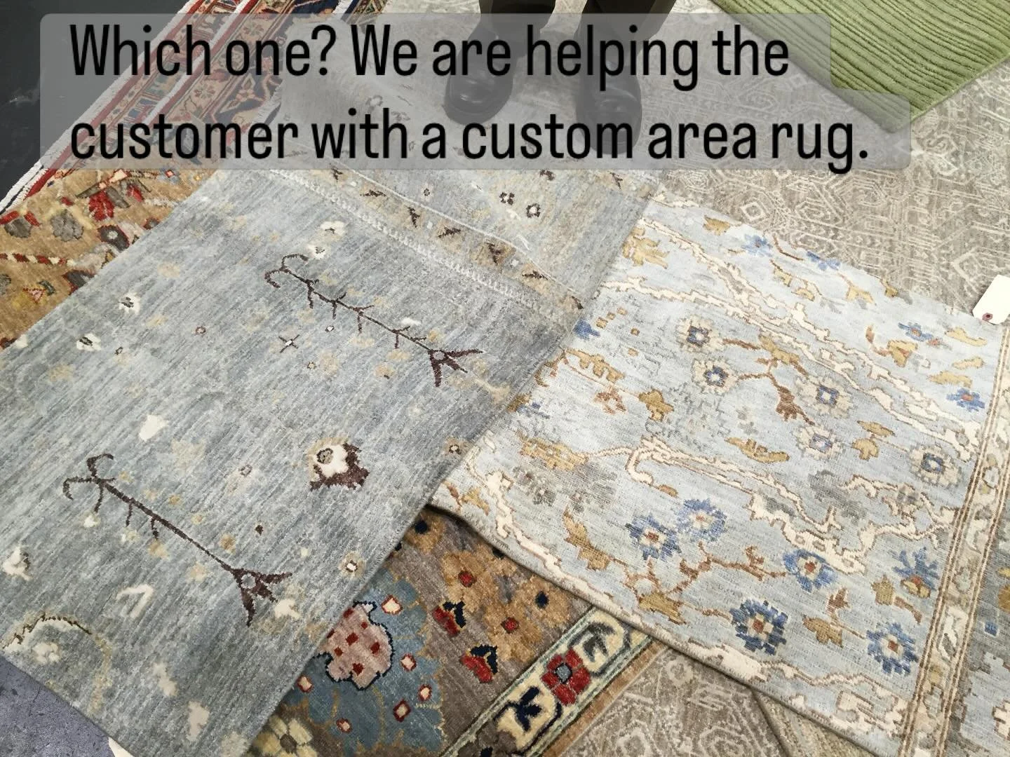 Please visit our showroom in State College and you will see many more beautiful area rugs. All handmade from vegetable dyes and always PFAS free. #statecollege⁠
#lewisburgpa⁠ ⁠#altoona⁠ ⁠#hollidaysburg⁠ ⁠#williamsportpa⁠