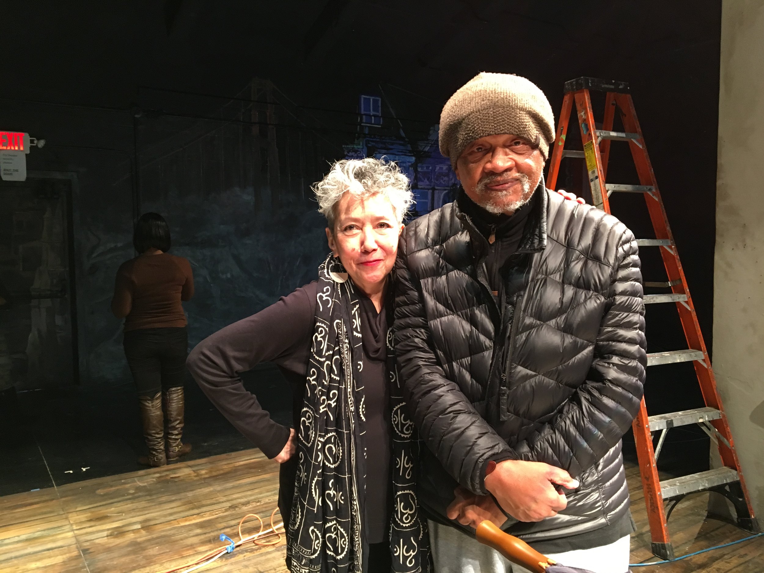 Jessica Hagedorn and Ishmael Reed. Photograph by Carla Blank.