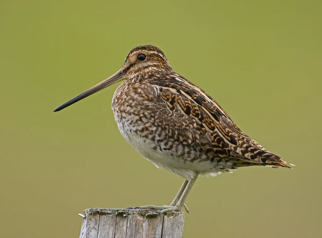 Snipe (Gallinago gallinago)