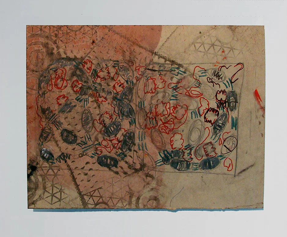   Study for Samba , 2012 graphite and marker on paper,  8.5 x 11”   Private Collection 