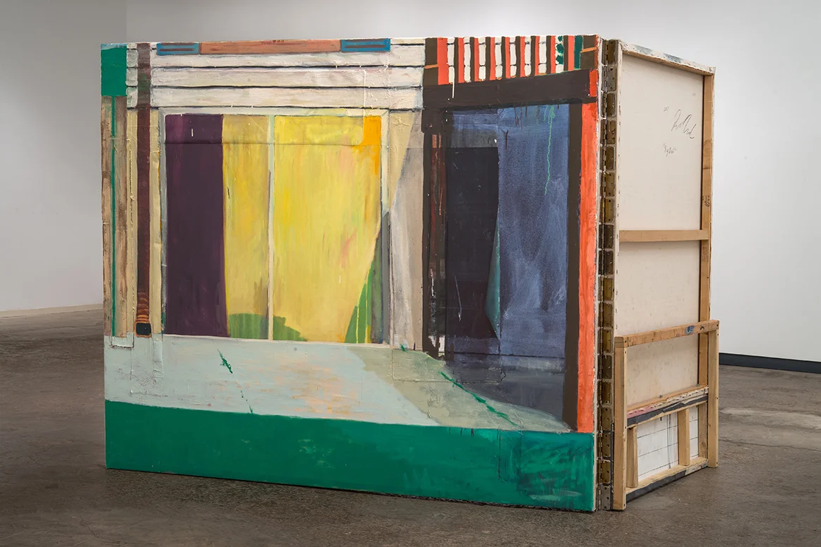   Big Bob , 2010 oil on canvas sculpture (outside),  69 x 81 x 43”   Collection of the Artist 