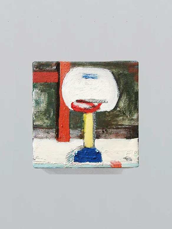   Little Tykes , 2010 Oil on canvas, 5 x 5”  Private Collection 