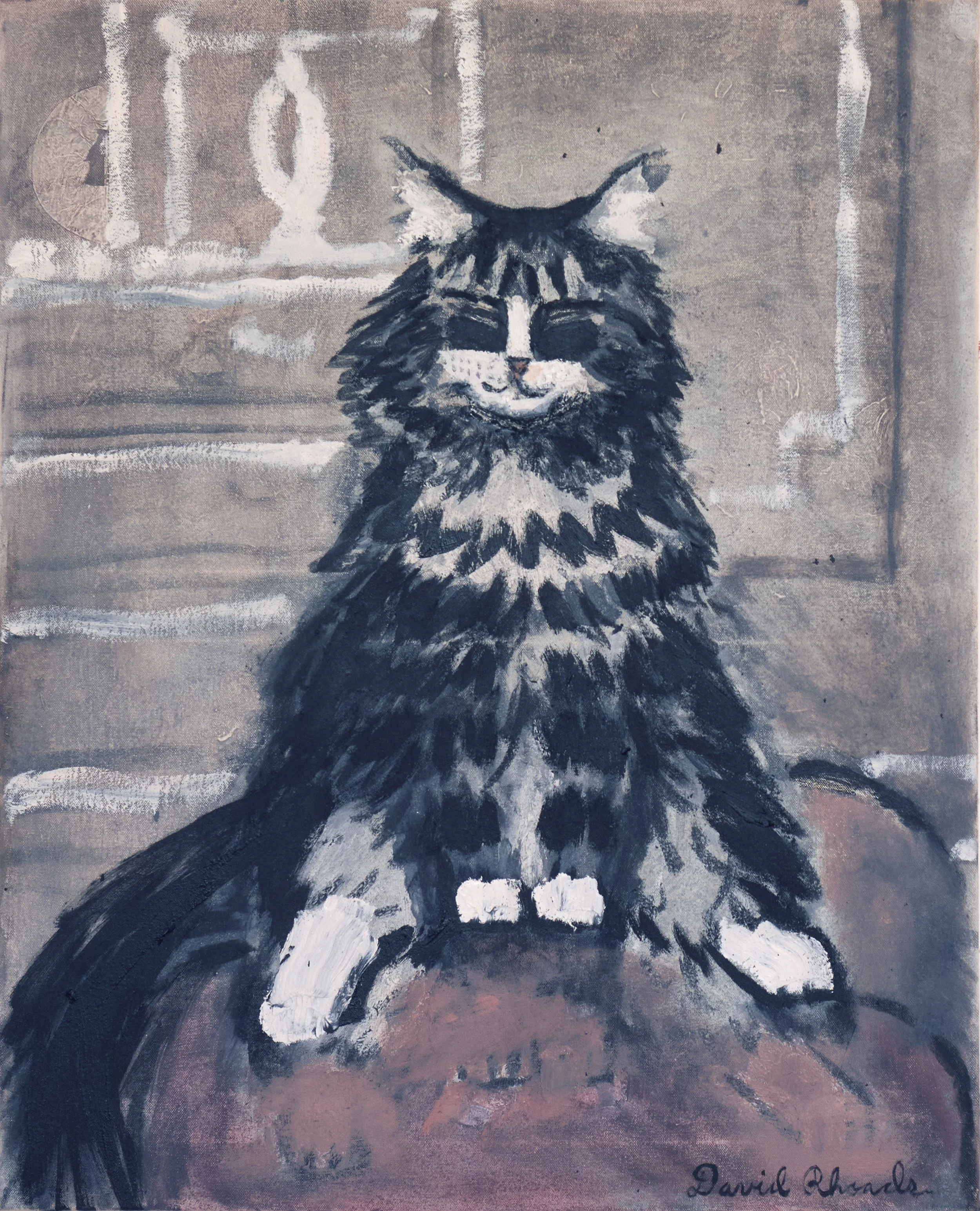  Gerogie , 2026 Oil on canvas, 26 × 21”   