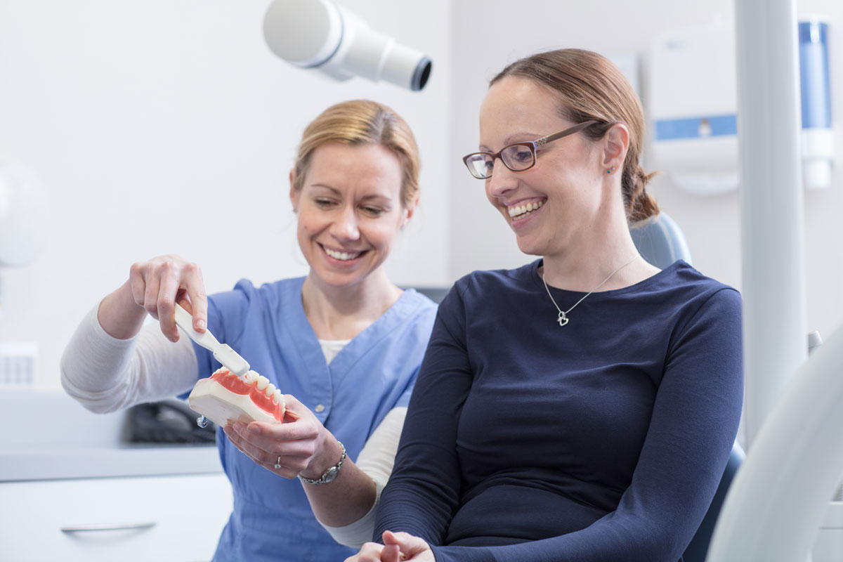 REVA Kilkenny Dentist & customer