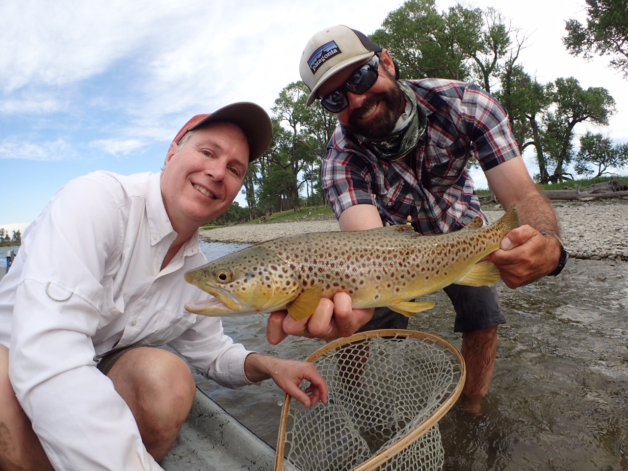 Fly Fishing for Large Trout in Montana