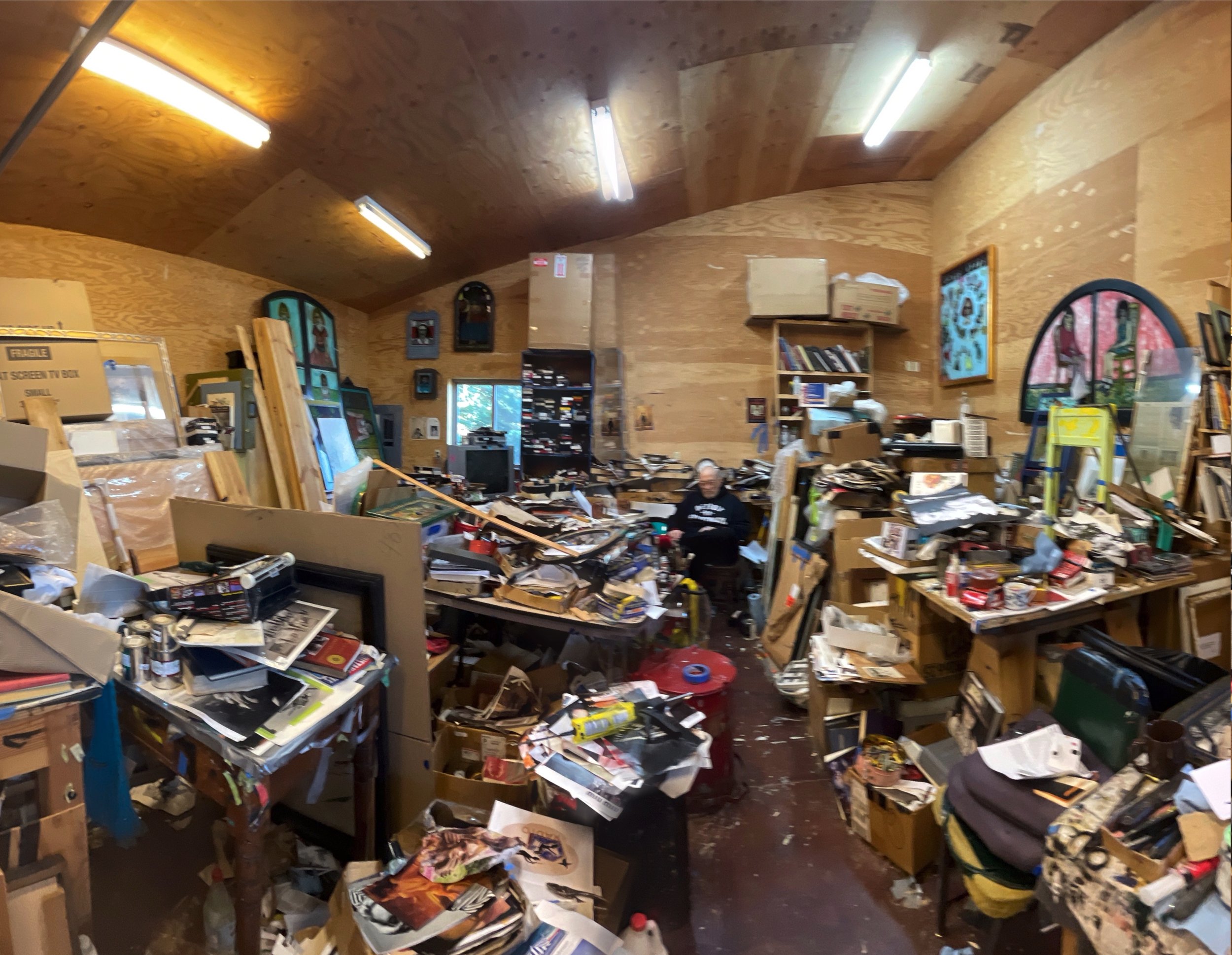 The Artist in His Studio