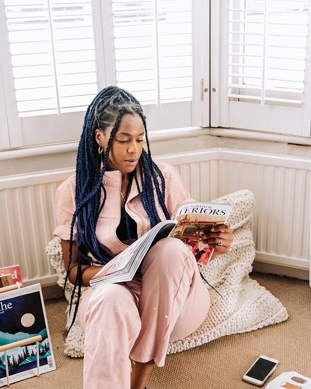 Last week felt like a blur. I spent this whole weekend on the sofa, reading and making my way through some of the shows I&rsquo;ve been recommended (thanks to everyone who shared!) 🙏🏾 Lord knows I needed it. 
Today I felt like something shifted. Li