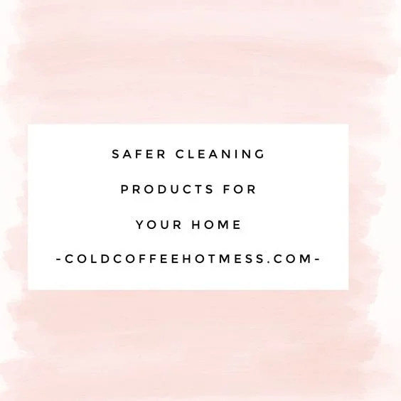 Favorite Safer Cleaning Products