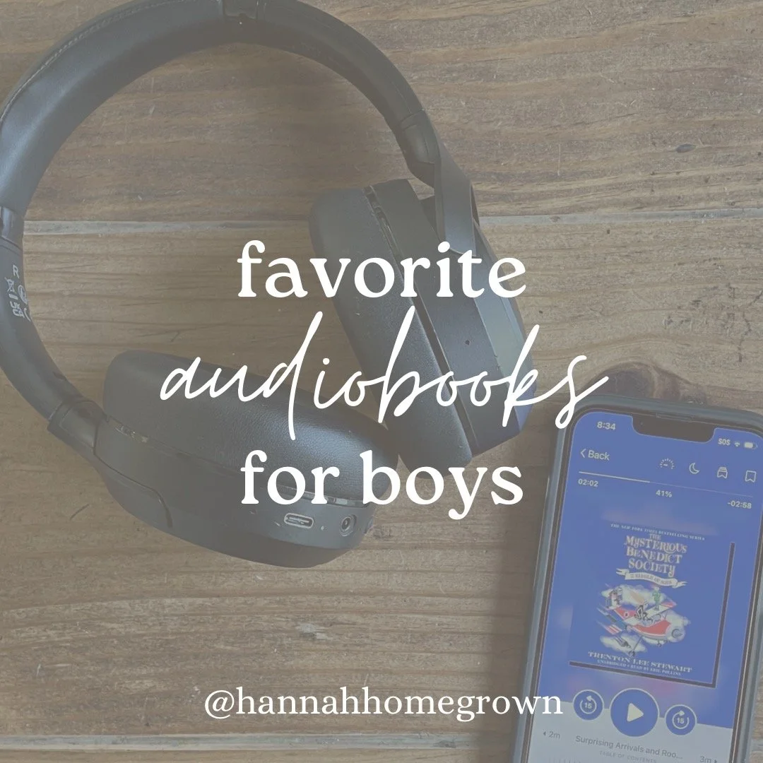 My 9 year old listens to a book nearly every single day 🎧 - while coloring, building Lego sets, shooting hoops in the driveway, swinging, doing chores&hellip;.you get the point 😆 He loves a good story, so I wanted to share some of his favorites wit