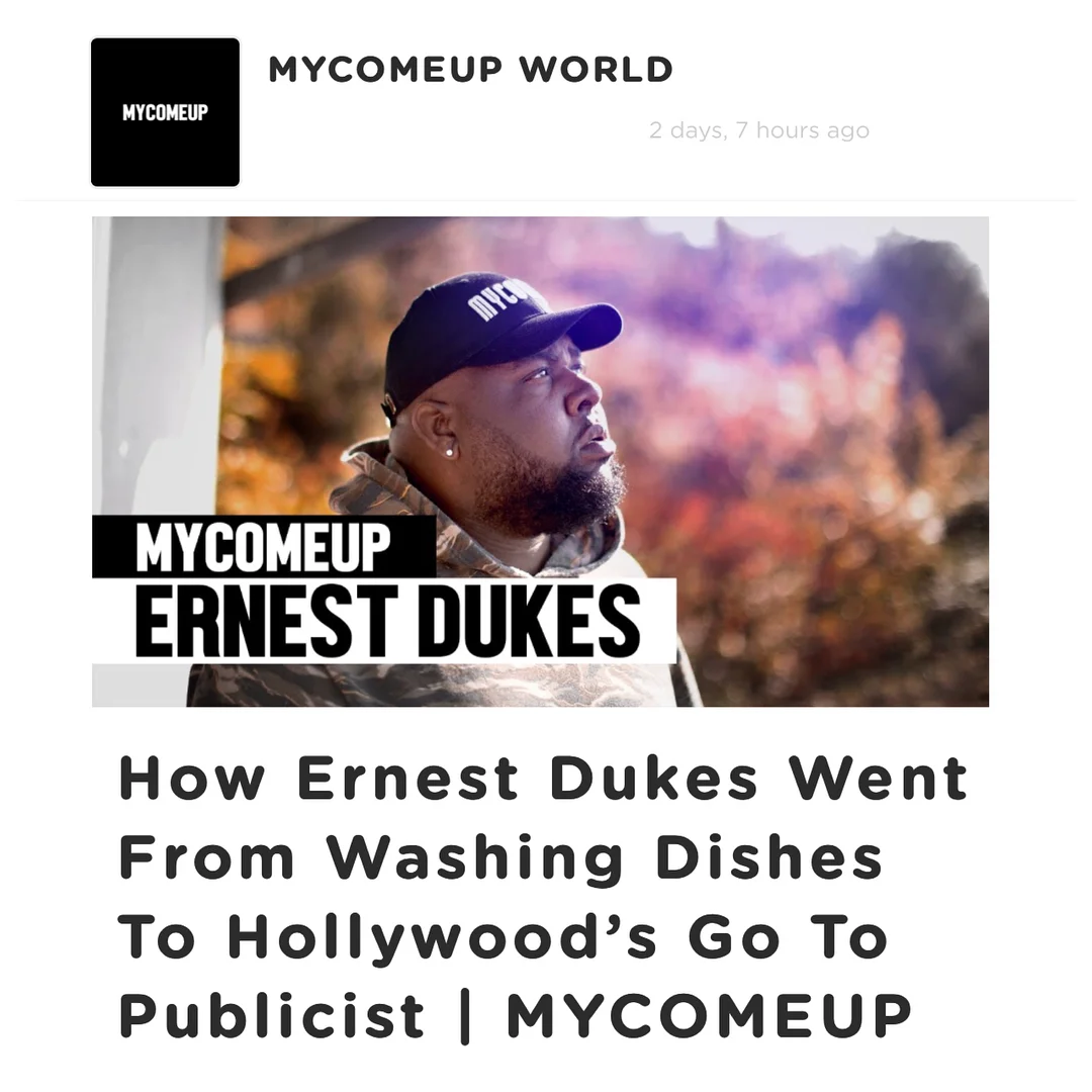 ERNEST DUKES - MY COME UP.jpg