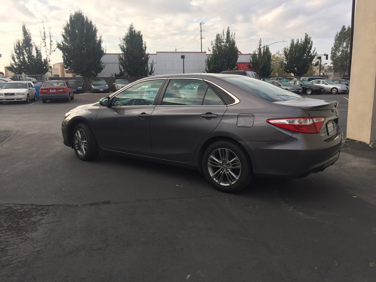 2016 Toyota Camry Before