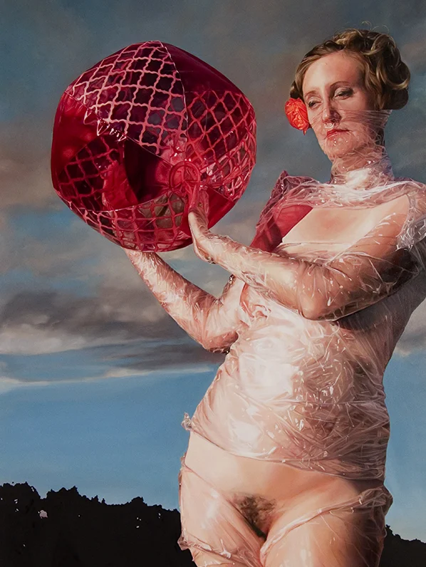 Clean As Pauline 2007 oil on canvas
