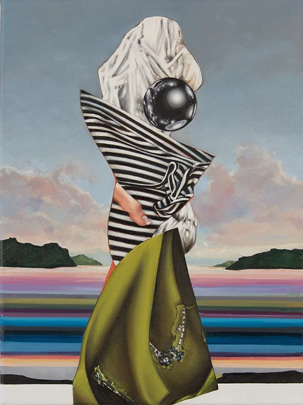 The Gatekeeper 2016 oil on canvas 16" x 12"
