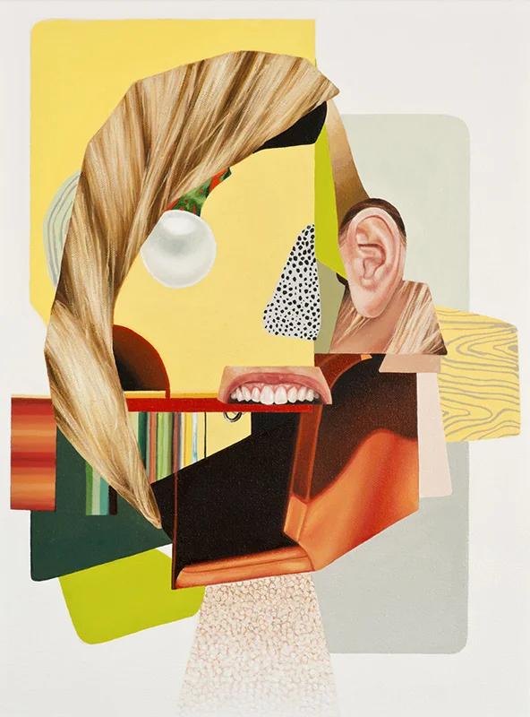 Sydney's Bite 2016 oil on canvas 16" x 12"
