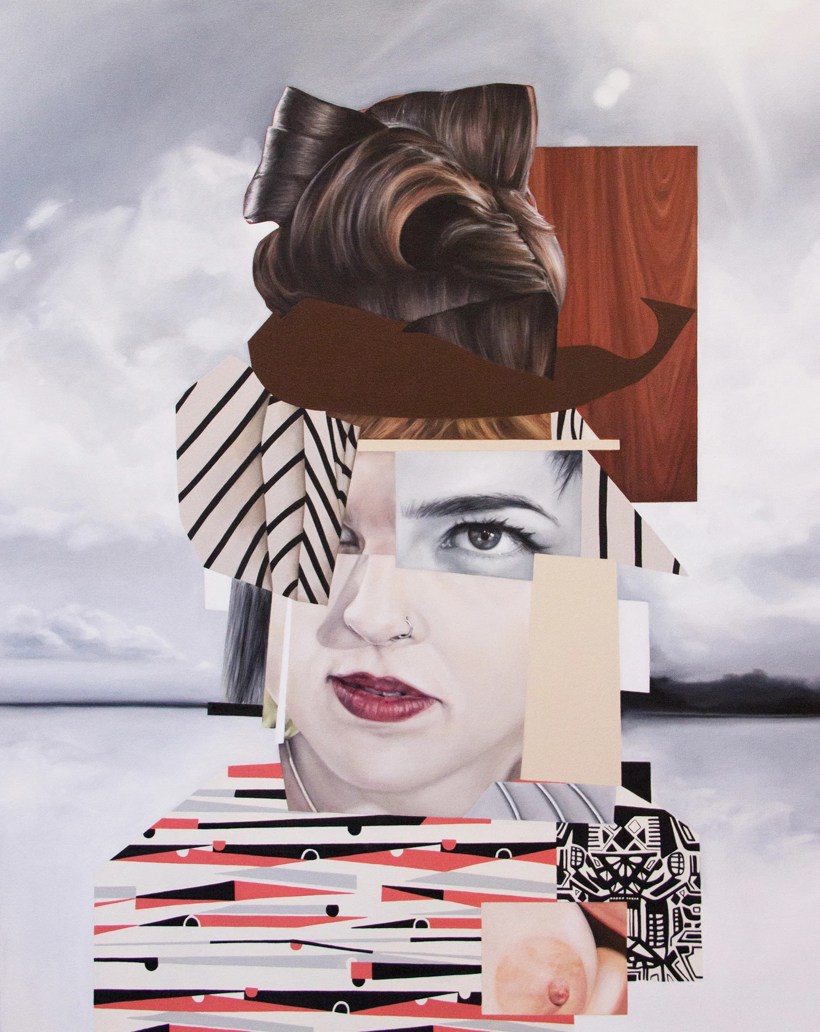 Lady Dada 2014 oil on canvas 40" x 30"