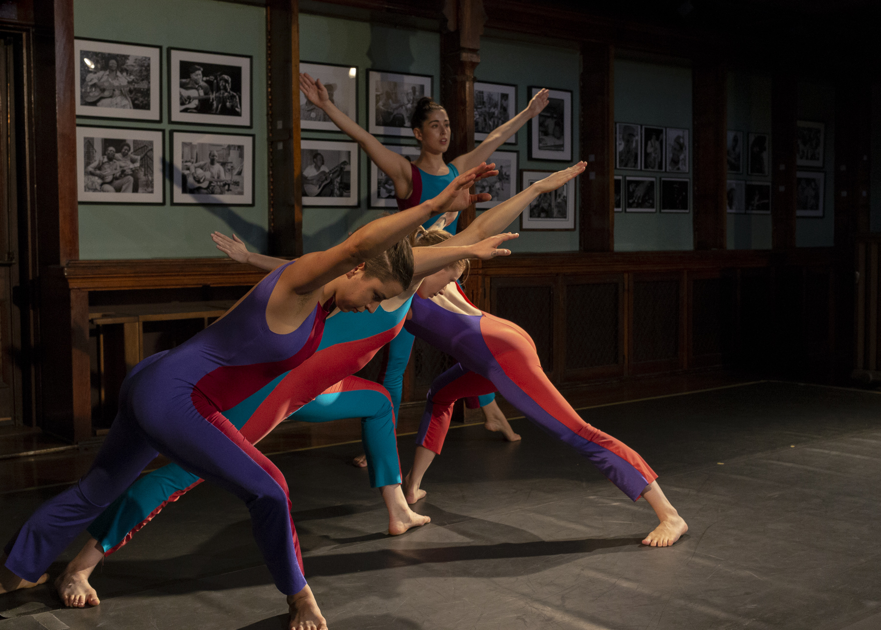  Performing “A to Y MinEvent” at the Howland Cultural Center  Costumes: Alex Mangus  Photo: Margrit Wenzel 