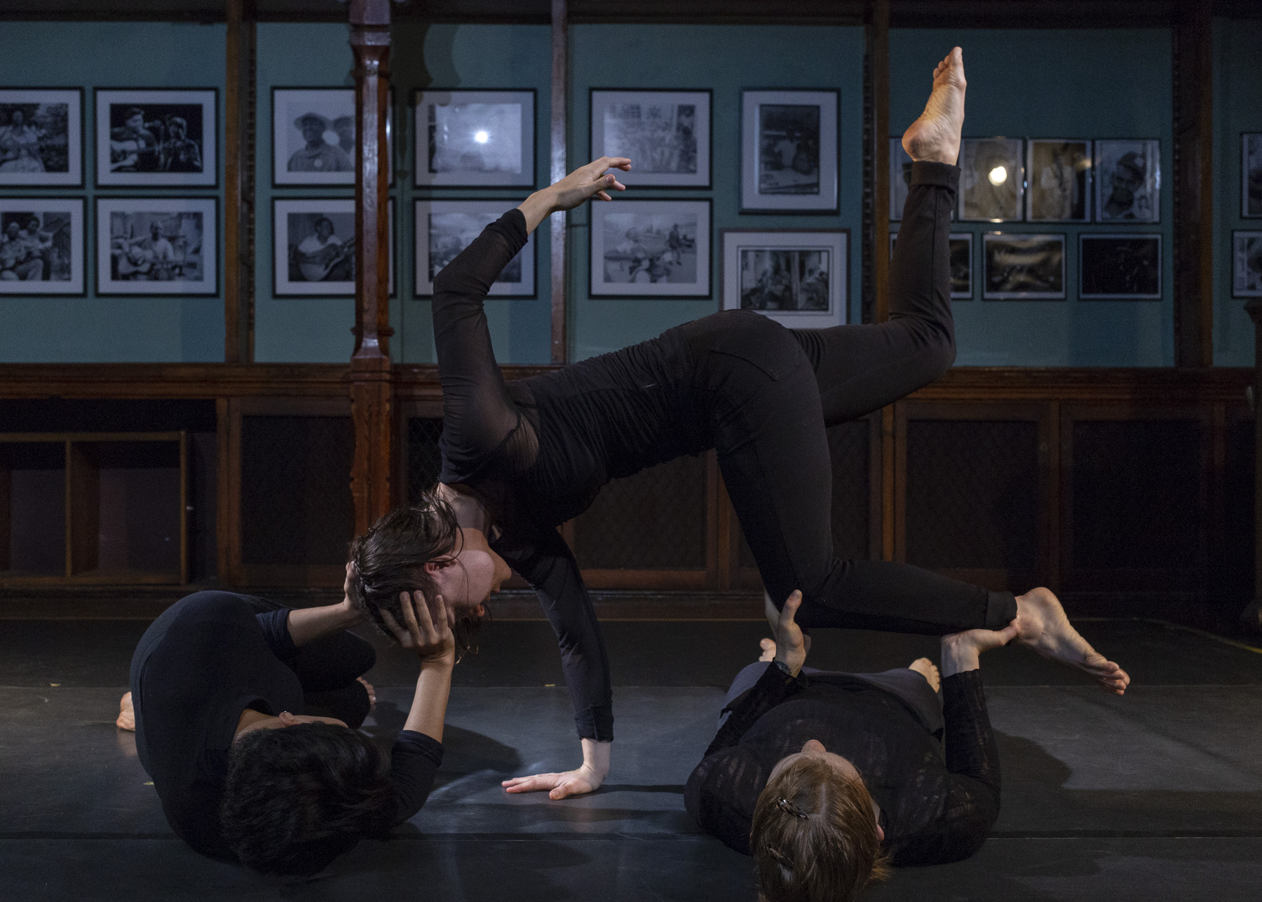  Performing “Of the Earth Far Below” at the Howland Cultural Center  Photo: Margrit Wenzel 