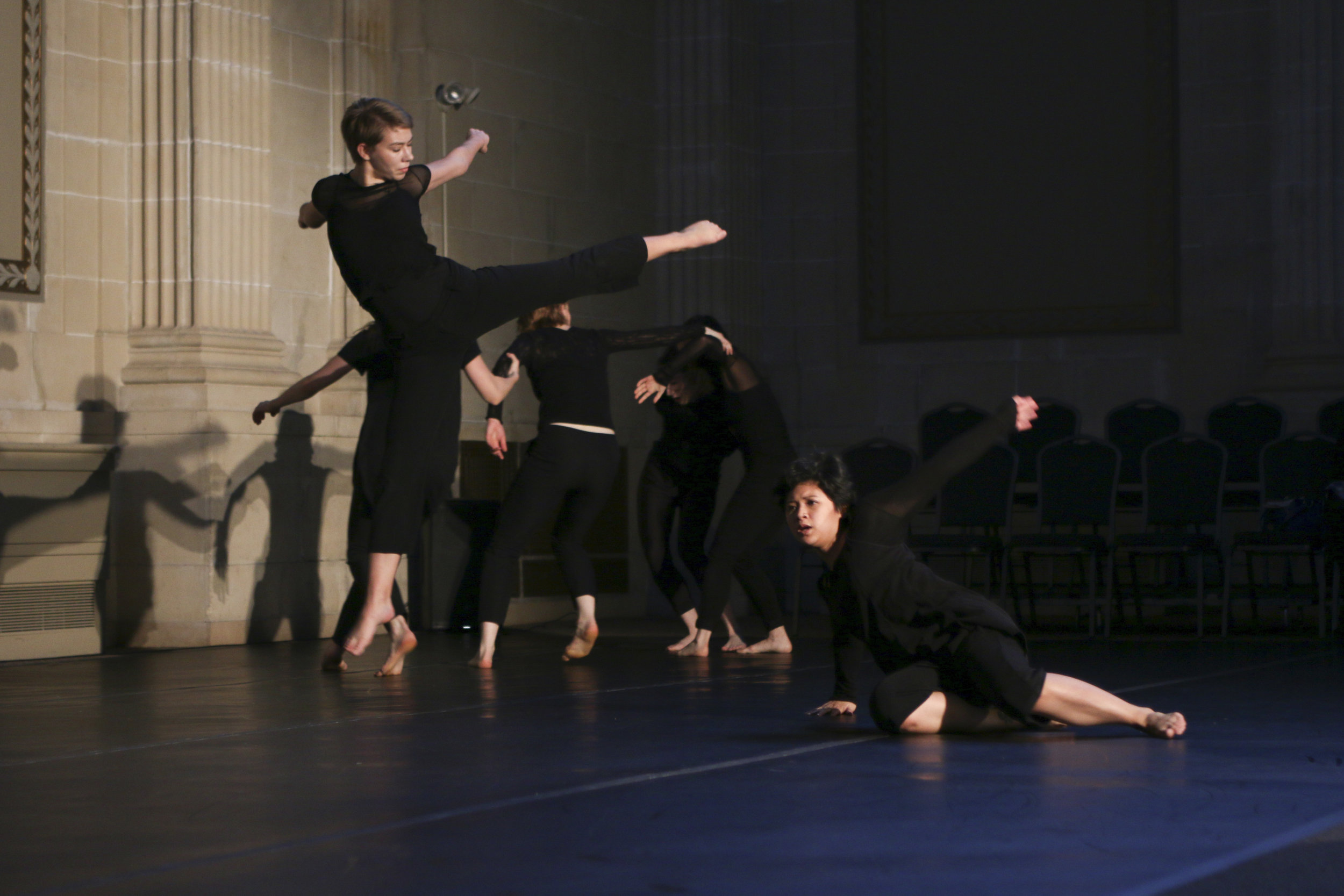  Performing “Of the Earth Far Below” by Doug Varone at the Trust Performing Arts Center in Lancaster, PA.    Photo: Emmanuel Lee Luna Williams 