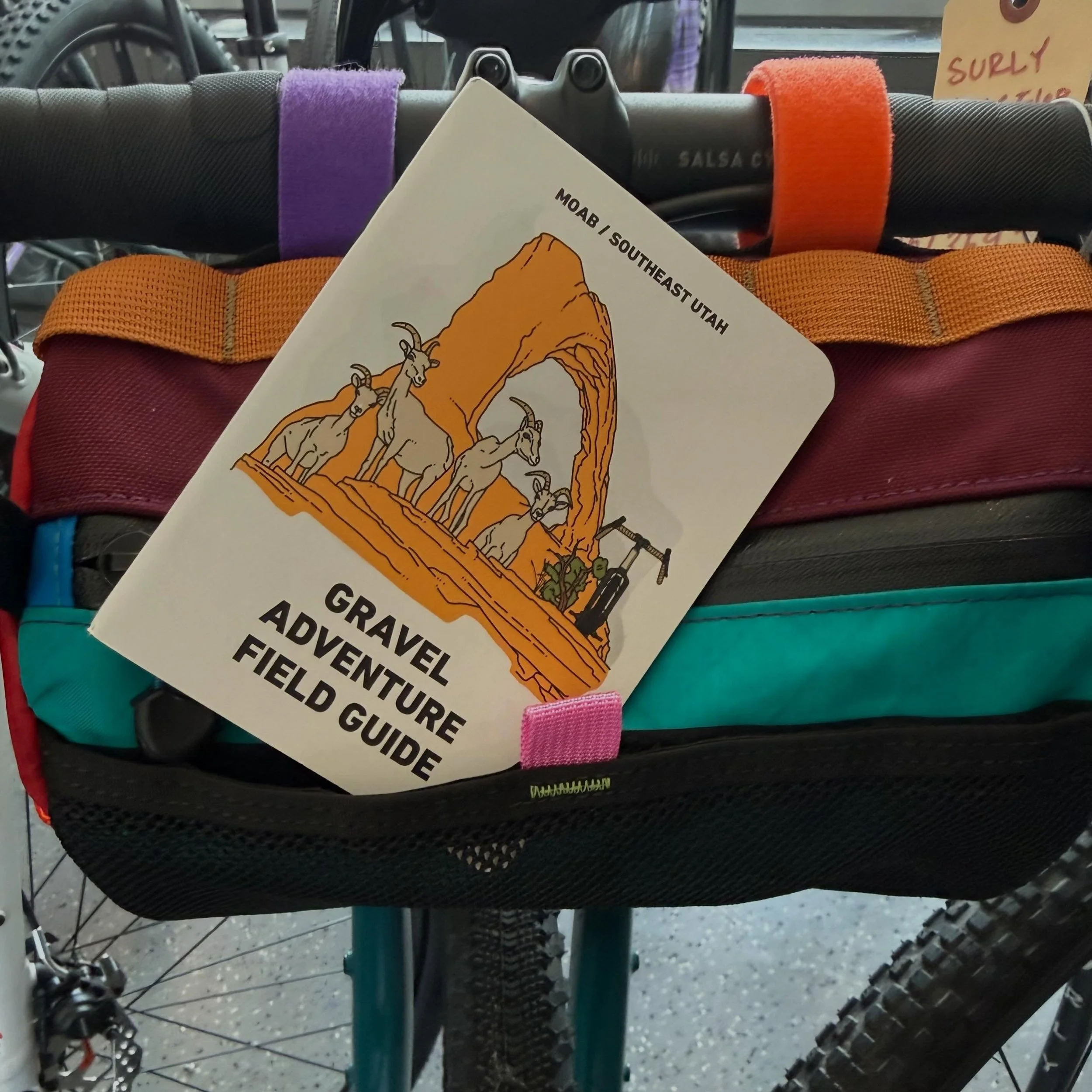 We&rsquo;ve got the *New New* @graveladventurefieldguide for Moab and Southeastern Utah here in the shop! Come peep it and while you&rsquo;re here, check out the rad new accessories we&rsquo;ve been collecting for y&rsquo;all! 
10a-6p Tuesday-Saturda