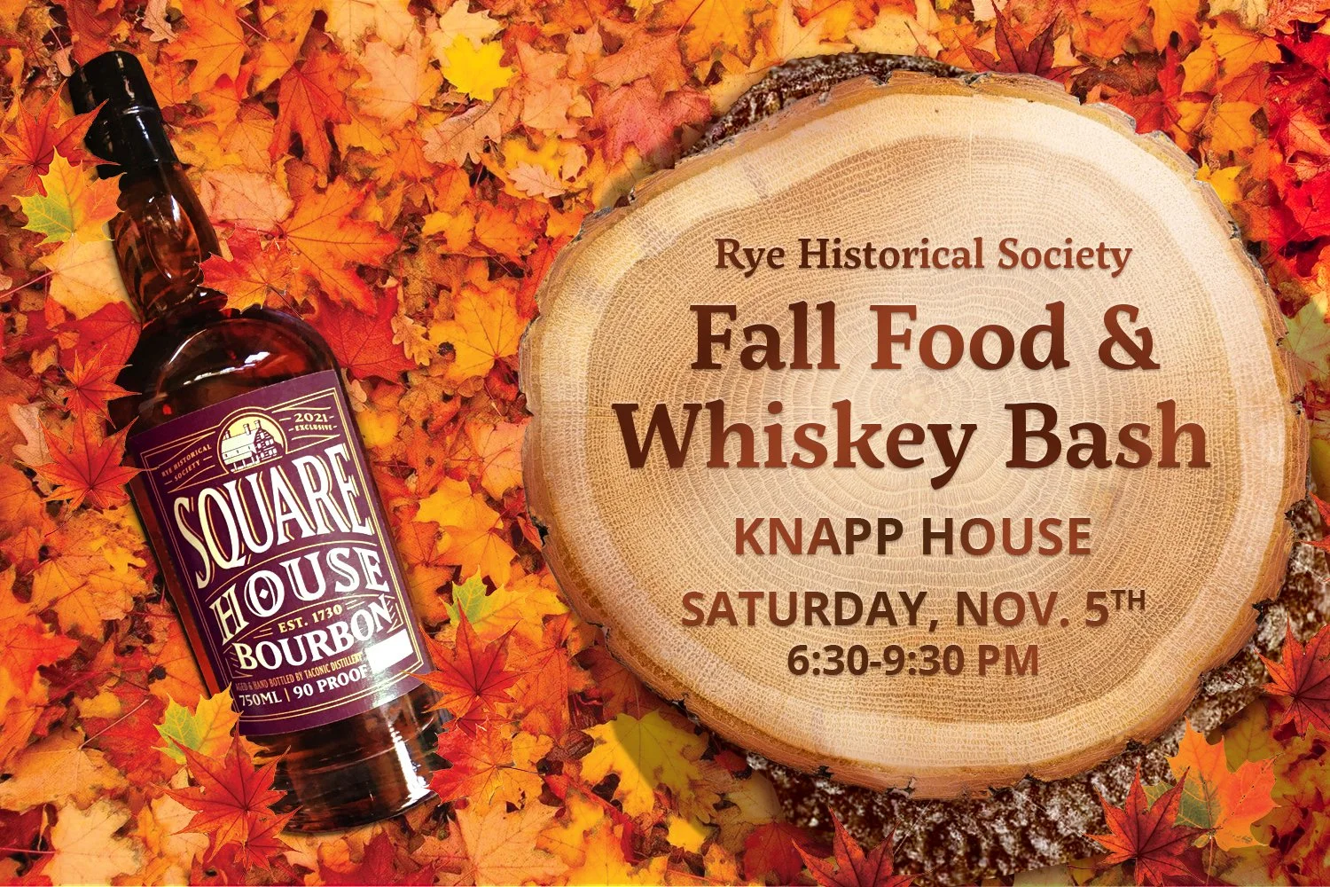 [SOLD OUT] Fall Food & Whiskey Bash 2023