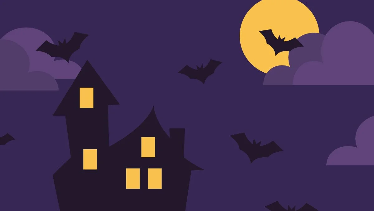 Slightly Spooky Square House