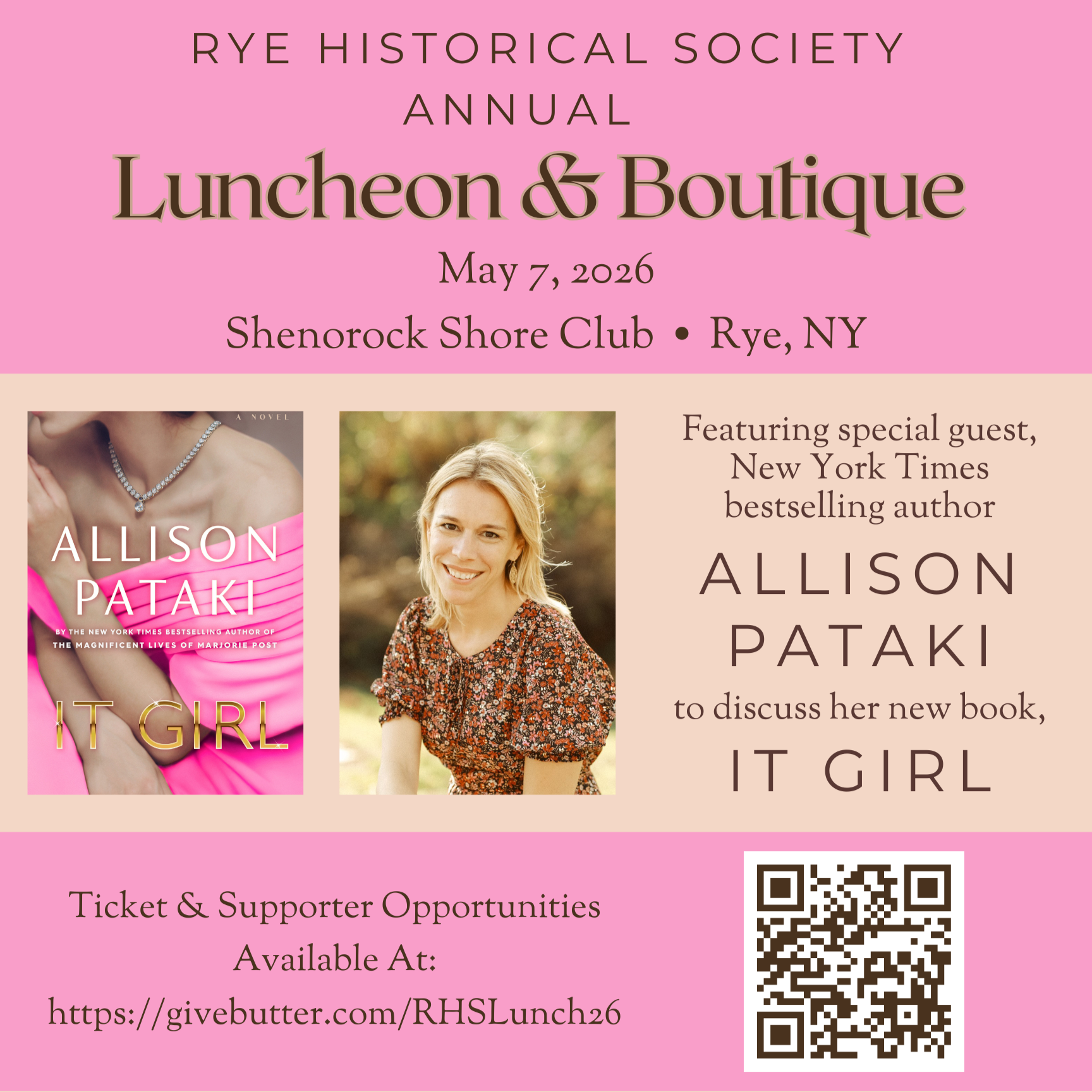 Rye Historical Society Annual Luncheon & Boutique