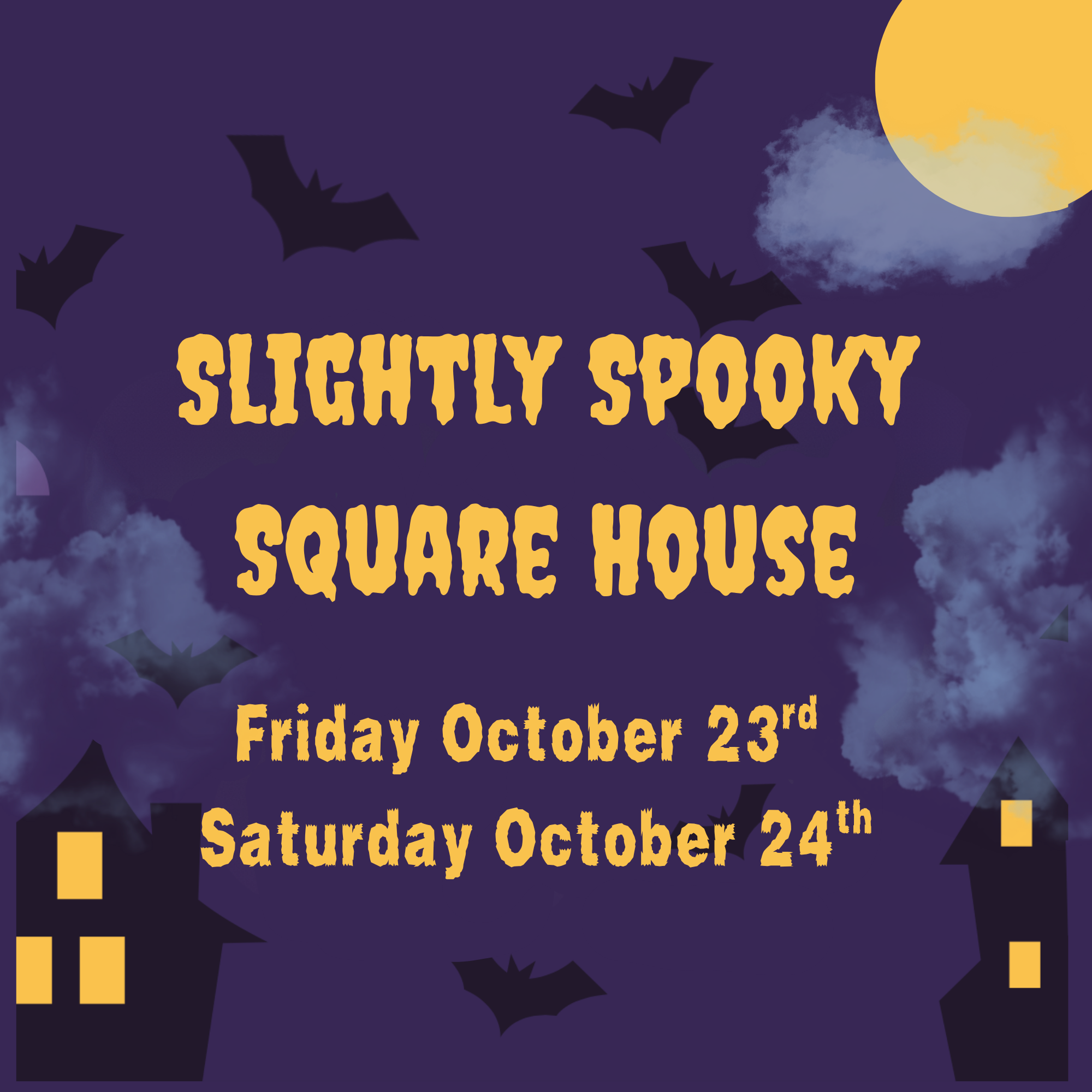 Slightly Spooky Square House