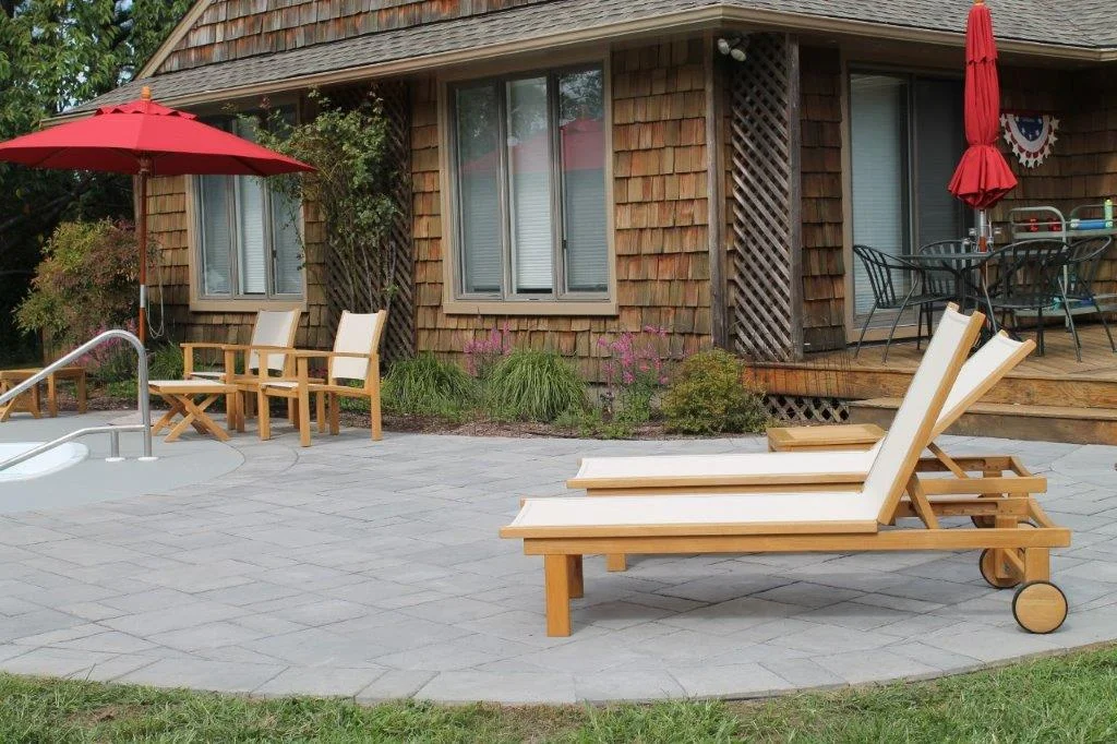 Lounging Pool Patio. Techo-Bloc Blu 60 product in shale grey color Royal Oak MD.jpg
