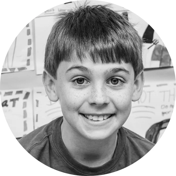 Elementary aged kid