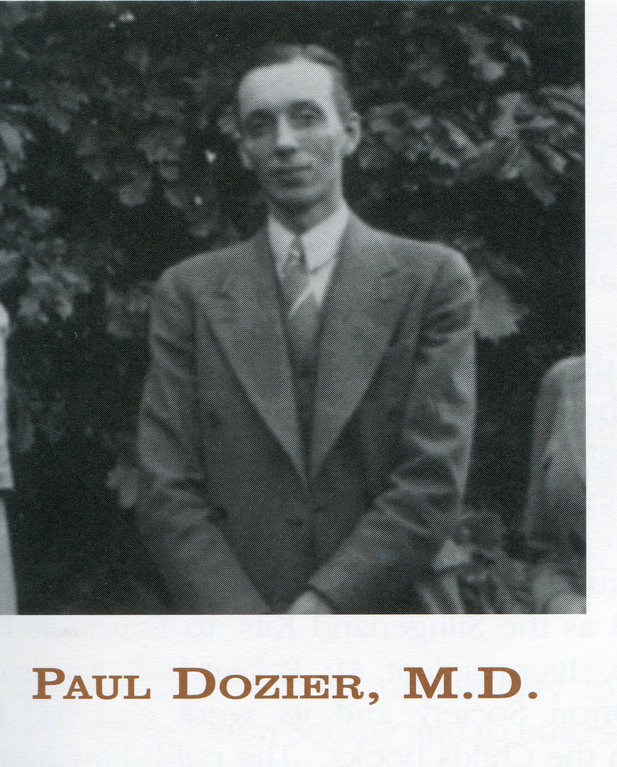Paul Dozier, MD