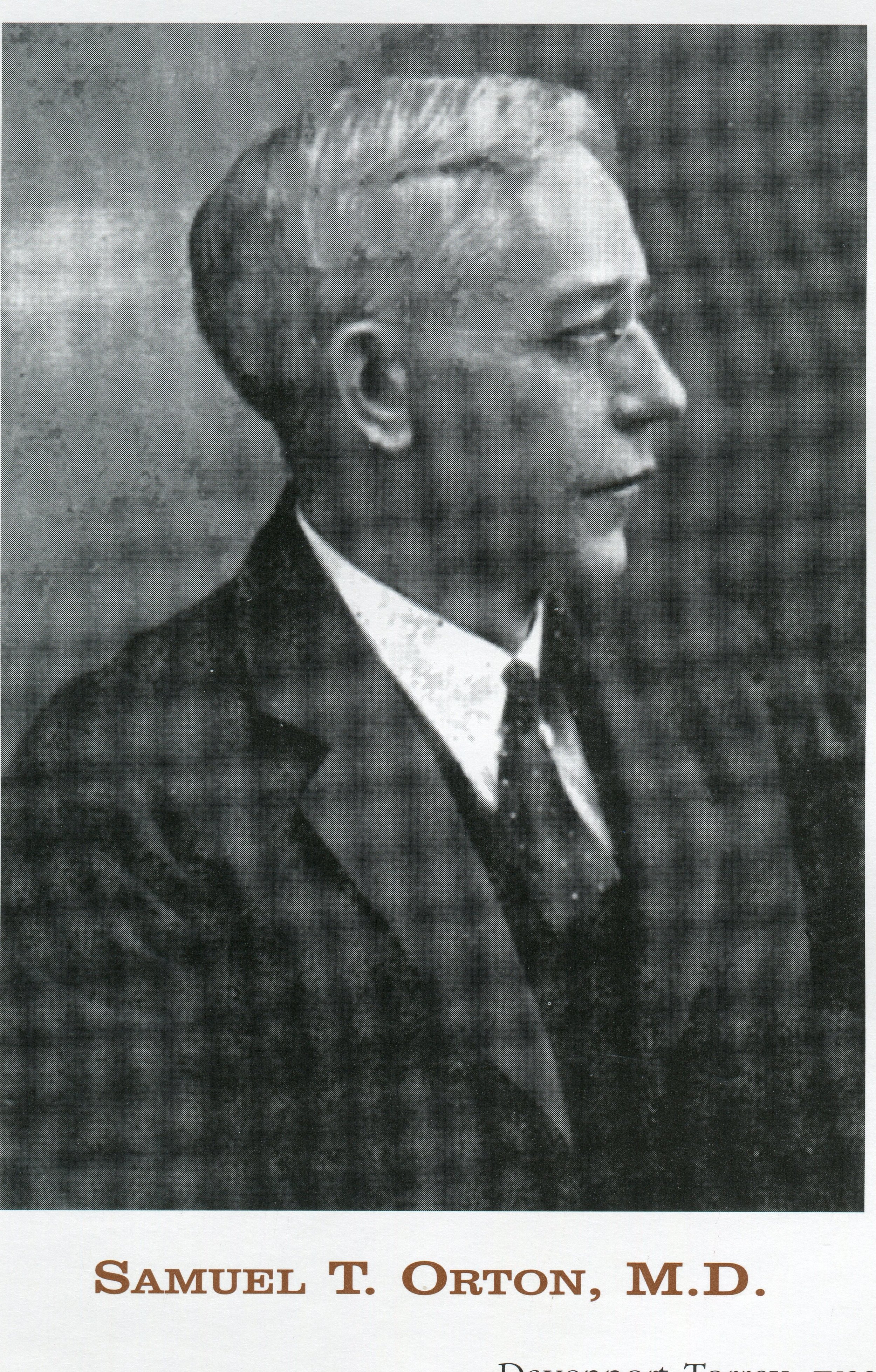 Samuel Orton, MD